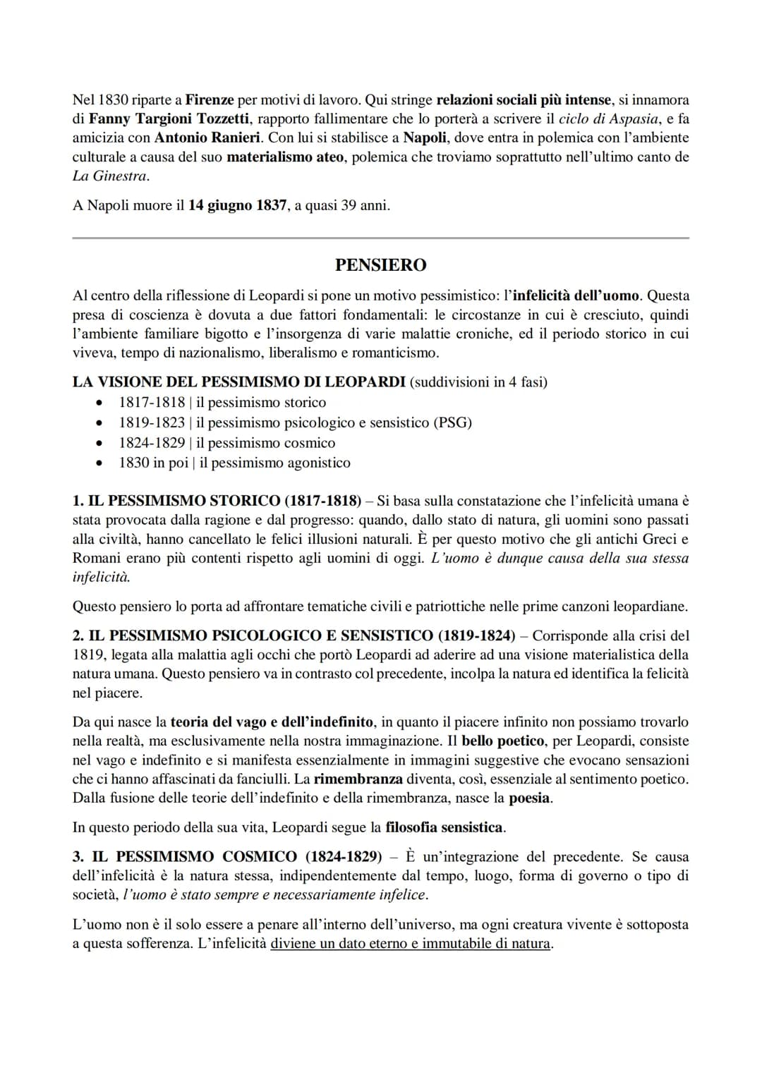 INDICE:
● INTRODUZIONE
GIACOMO LEOPARDI
●
VITA
● PENSIERO
● RAPPORTO CON IL ROMANTICISMO
● OPERE:
➤LO ZIBALDONE
➤ LE OPERETTE MORALI
➤ I CAN