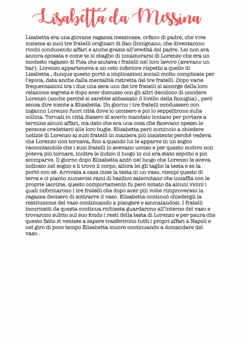 Giovanni Boccaccio
• Vita
Era nato a Certaldo nel 1313, altri studiosi dicono però che sarebbe nato a Firenze
perché ha vissuto buona parte 