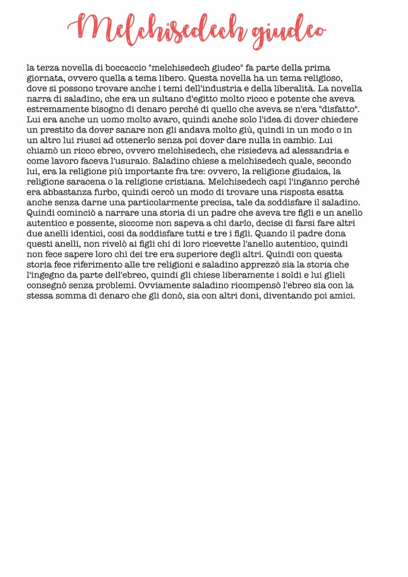 Giovanni Boccaccio
• Vita
Era nato a Certaldo nel 1313, altri studiosi dicono però che sarebbe nato a Firenze
perché ha vissuto buona parte 