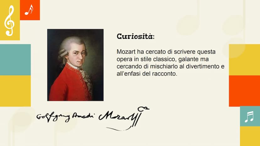 #
1H
Le nozze di
Figaro
Wolfgang
Amadeus Mozart
9:
♬ Introduzione
Fu la prima delle tre opere buffe scritte dal compositore Mozart in
collab