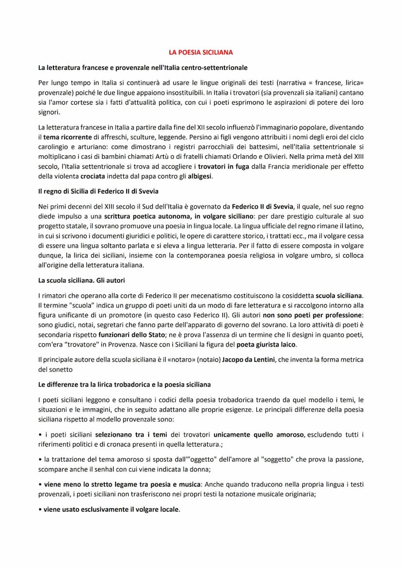 
<h2 id="laletteraturafranceseeprovenzalenellitaliacentrosettentrionale">La letteratura francese e provenzale nell'Italia centro-settentrion