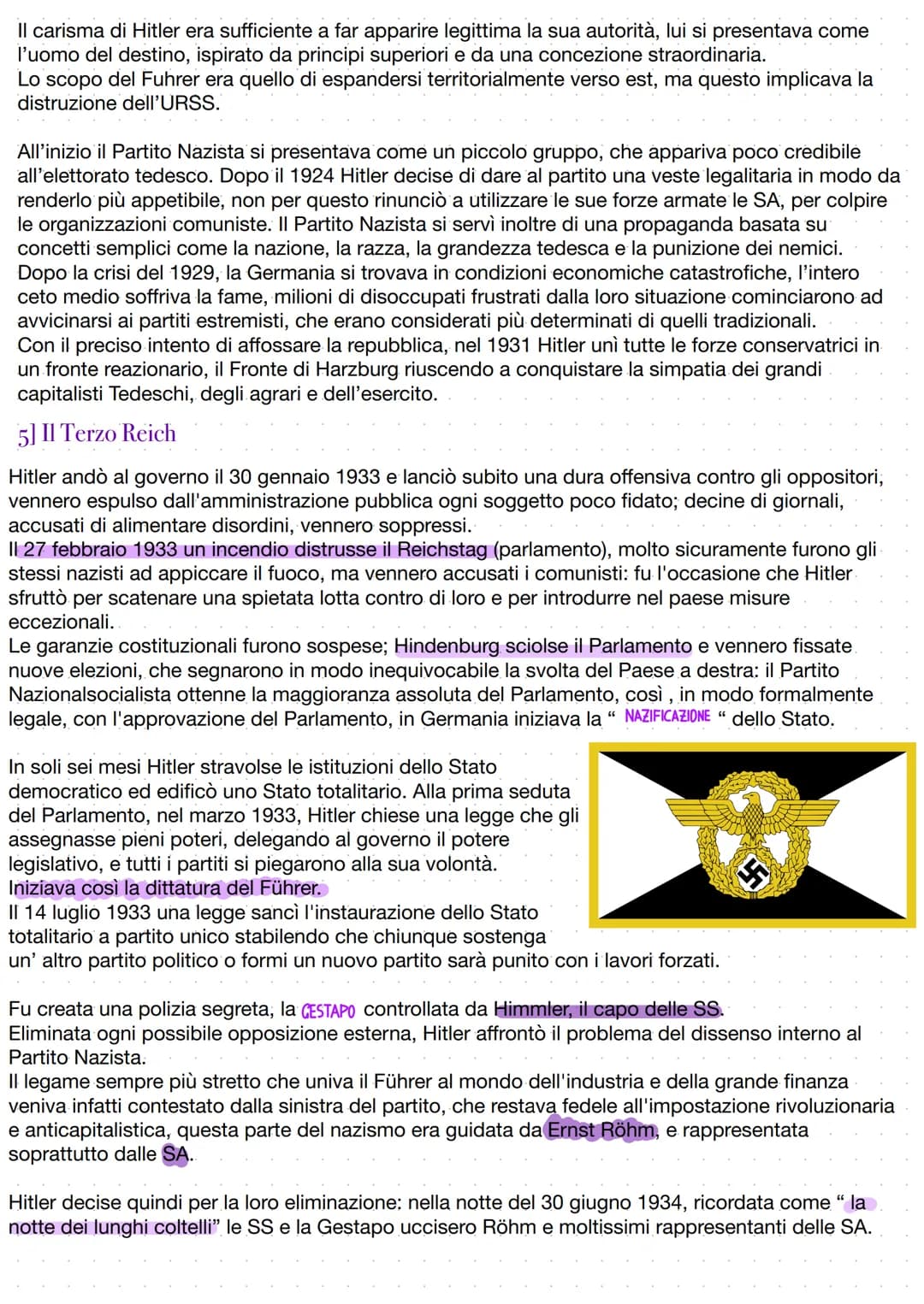 LA GERMANIA TRA LE DUE GUERRE:
IL NAZISMO
CAP 9
1] La Repubblica di Weimar
L'ultimo anno di guerra fu particolarmente difficile per la Germa
