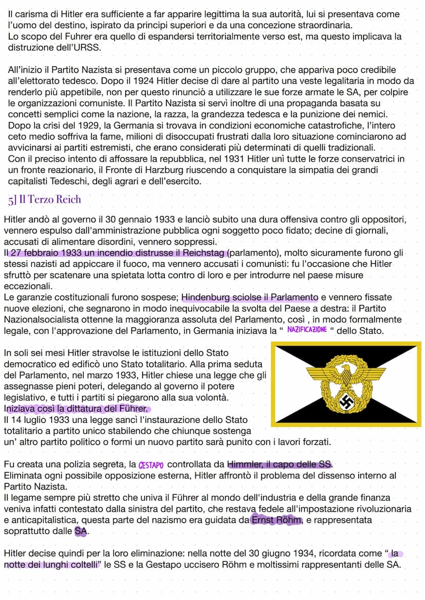 LA GERMANIA TRA LE DUE GUERRE:
IL NAZISMO
CAP 9
1] La Repubblica di Weimar
L'ultimo anno di guerra fu particolarmente difficile per la Germa