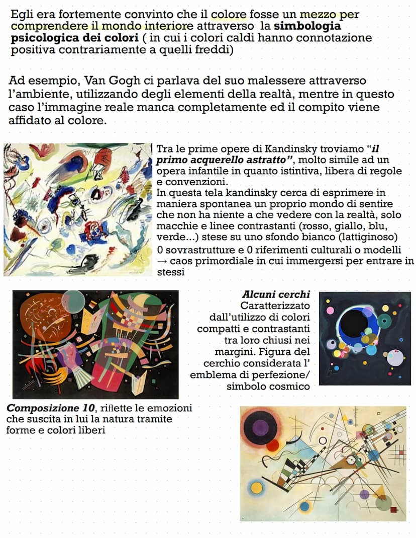 ASTRATTISMO
L'Astrattismo (dal latino ab tràhere ossia ‘allontanarsi', 'prescindere'
dalle forme del reale, dal figurativo) si impone come r