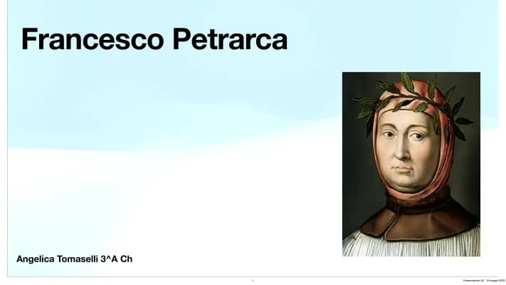 Know ppt. Petrarca e Boccaccio thumbnail