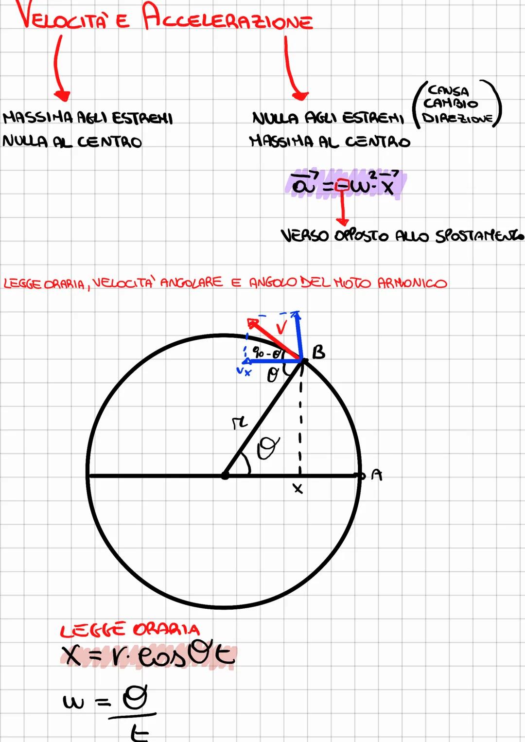 MOTO ARMONICO
• MOTO RETTILINEO CHE SI OTTIENE DALLA PROIEZIONE DI UN MOTO
CIRCOLARE UNIFORME DALLA TRAIETTORIA CIRCOLARE SU UN DIAMETRO
YTP
