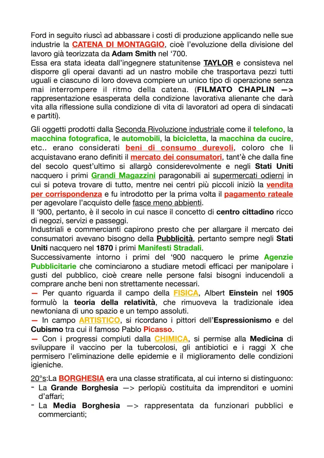 
<p>Gli ultimi vent'anni dell'800 sono stati per l'Europa un periodo di pace e relativo benessere, condizioni che si sono protratte fino al 