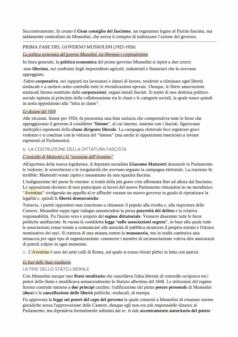 Il fascismo
MODULO 7
LE ORIGINI DEL FASCISMO
1- IL PRIMO DOPOGUERRA IN ITALIA (1919-1920)
L'eredità della guerra
Il dopoguerra italiano fu a