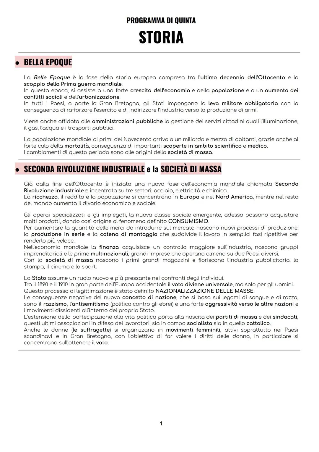 Scopri i Cambiamenti Sociali nella Belle Époque e il Consumo della Seconda Rivoluzione Industriale