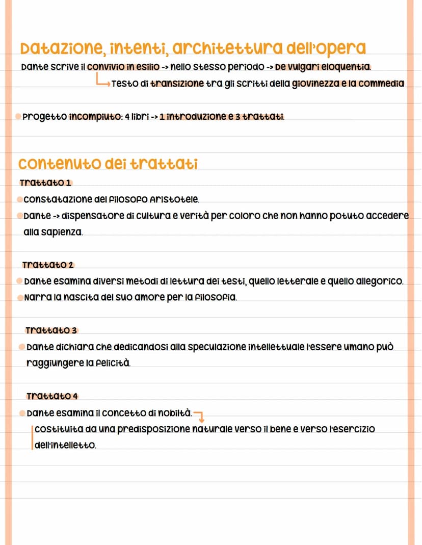 La Vita Nova
Dante scrive poesie d'amore.
Alcune -> raccolte in "Vita Nova"
opera mista di prosa e poesia ("libello")
Lingua: volgare
Argome
