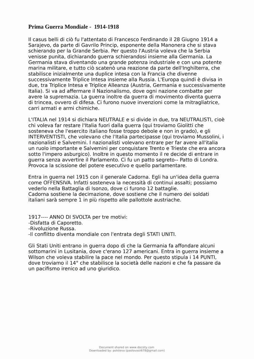 docsity
Appunti Giolitti e Prima
Guerra Mondiale
Storia
3 pag.
Document shared on www.docsity.com
Downloaded by: polsteva (paolovasii678@gma