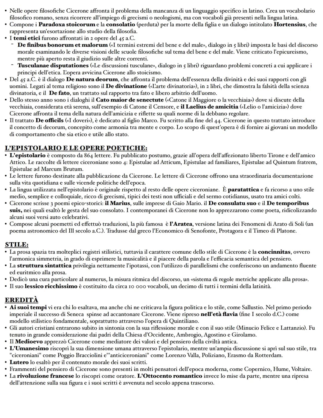 
<p>Marco Tullio Cicerone nasce ad Arpino il 3 gennaio del 106 a.C. da una ricca famiglia equestre. Studia a Roma diritto con i migliori ora