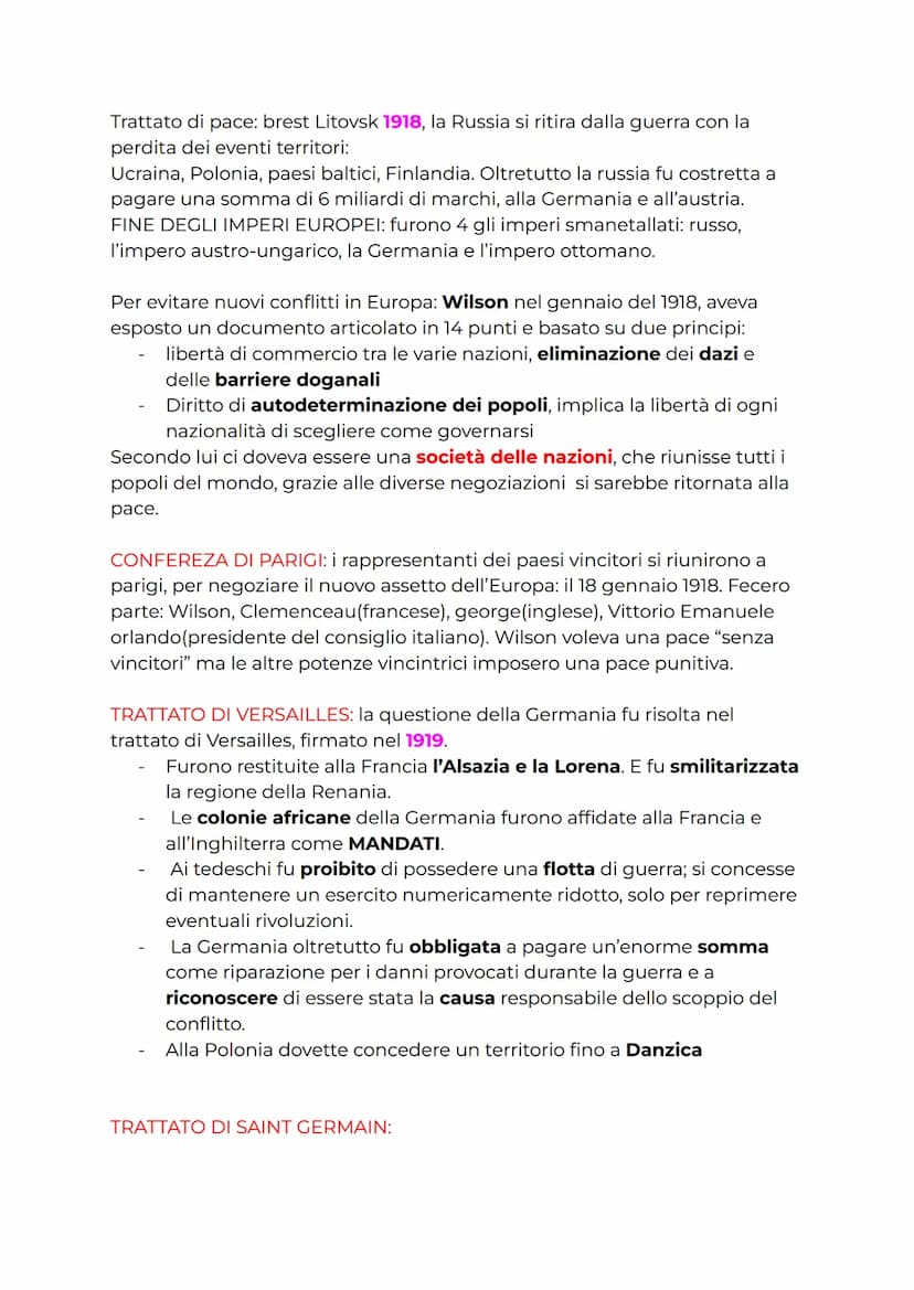Prima guerra mondiale
Precedente:
Forze che creano attrito, che fecero arrivare allo scoppio: panorama europeo
del 800:
-
Francia e germania
