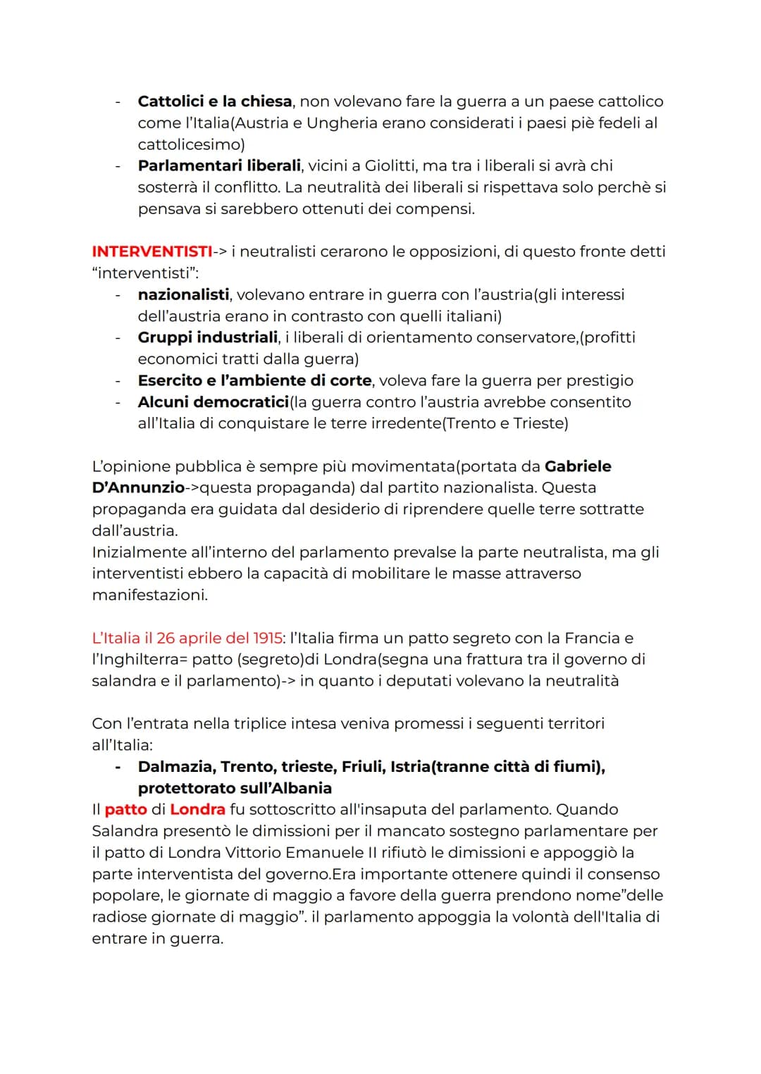 Prima guerra mondiale
Precedente:
Forze che creano attrito, che fecero arrivare allo scoppio: panorama europeo
del 800:
-
Francia e germania