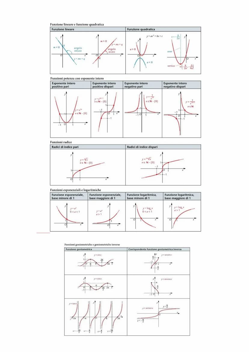 LE FUNZIONI
RIPETIZIONE DI MATEMATICA
Si chiama FUNZIONE f di dominio A e codominio B una relazione che associa a ogni elemento
di A uno e u