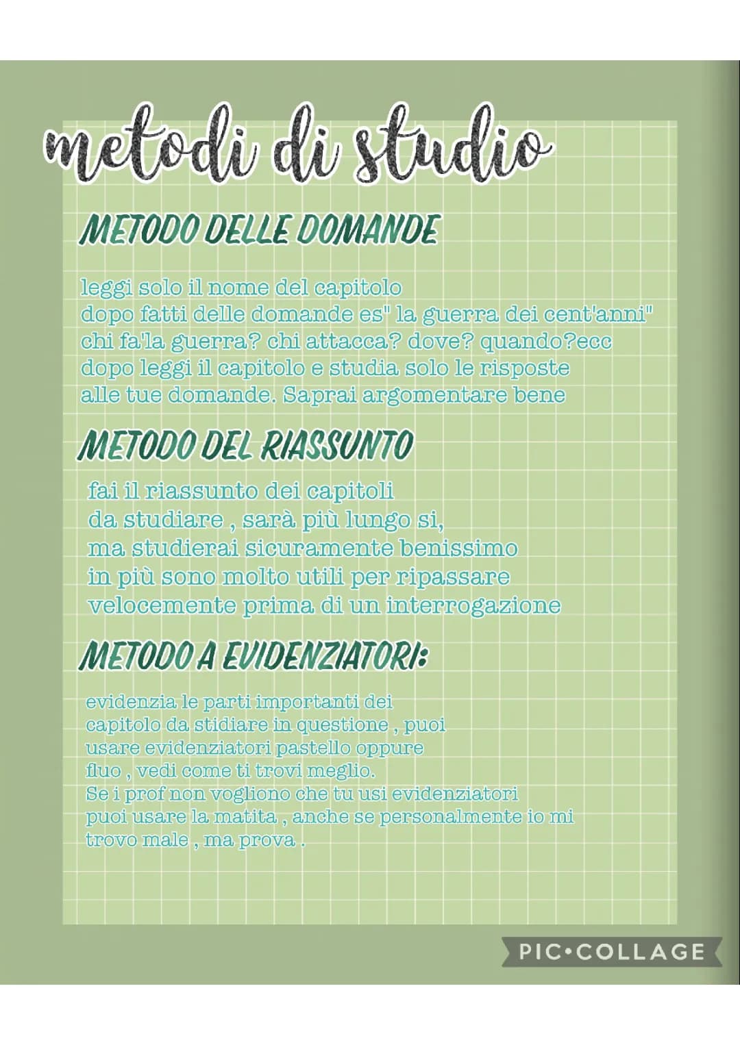 Scopri il Metodo di Studio Efficace con Schede Didattiche PDF!