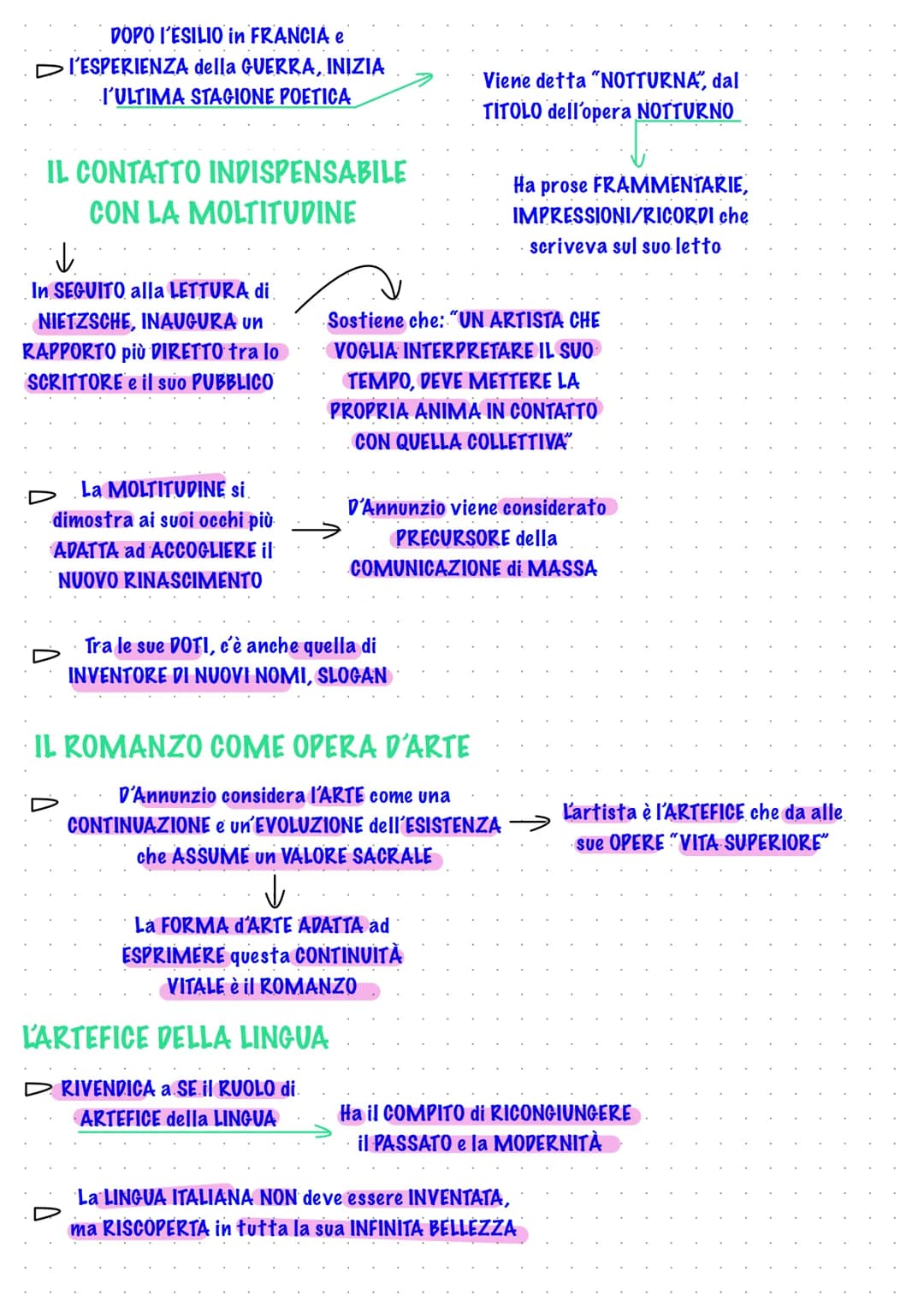 D ASSIMILA le TENDENZE LETTERARIE e
FILOSOFICHE della SUA EPOCA e. le
RIPORTA in un PAESE CHIUSO alle NOVITÀ
GABRIELE D'ANNUNZIO
È uno degli