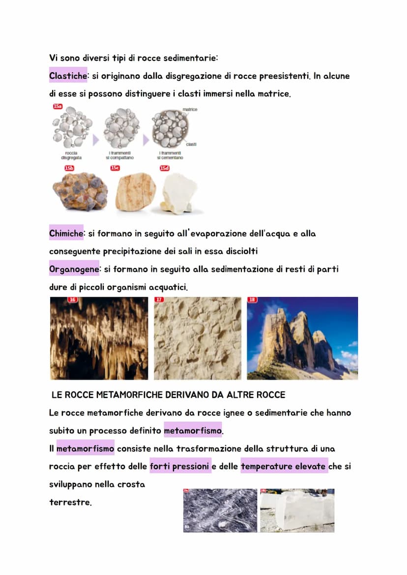 I materiali della Terra
I MINERALI SONO SOSTANZE SOLIDE OMOGENEE
6
atomi di silicio
atomi di ossigeno
reticolo cristallino
del biossido di s