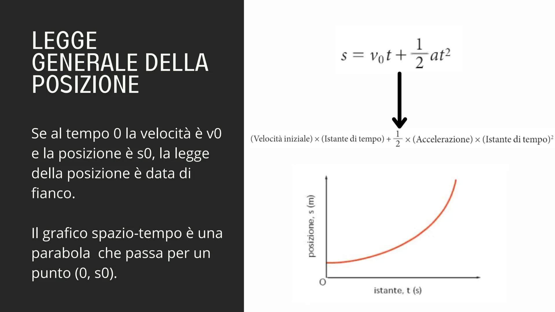 חוחוק
L'ACCELERAZIONE ACCELERAZIONE
Per accelerazione di un
punto materiale si intende
il rapporto tra la
variazione di velocità e
l'interva