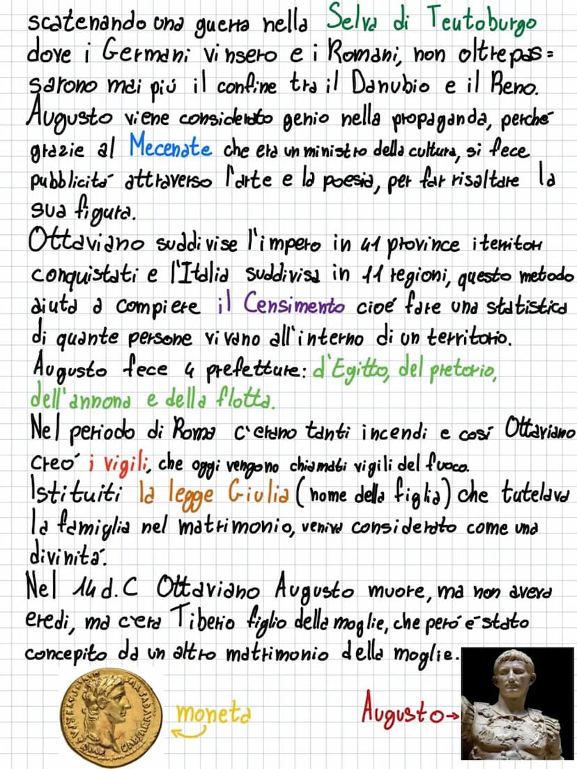 OTTAVIANO
AUGUSTO
Dopo la morte di Giulio Cesare sali al trono Antonio, ma dimostró di
non essere all'altezza di questo rudo perché si in=
n