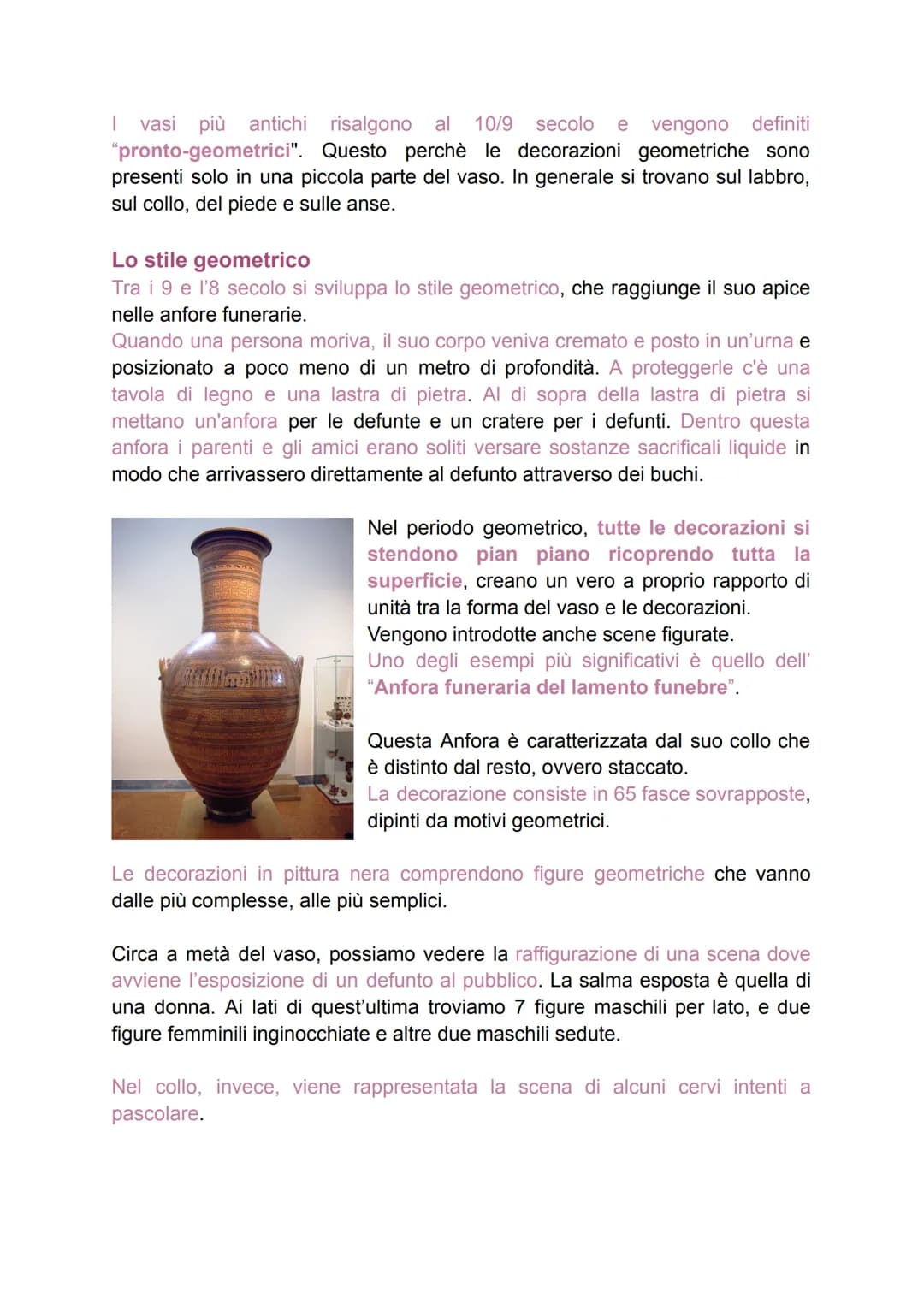 ARTE GRECA
Il periodo di formazione
La civiltà Ellenica si sviluppa a partire da popoli, che sono quello dei Dori e
quello dell'Egeo. Da que