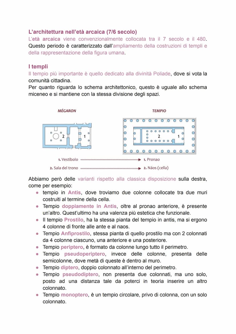 ARTE GRECA
Il periodo di formazione
La civiltà Ellenica si sviluppa a partire da popoli, che sono quello dei Dori e
quello dell'Egeo. Da que
