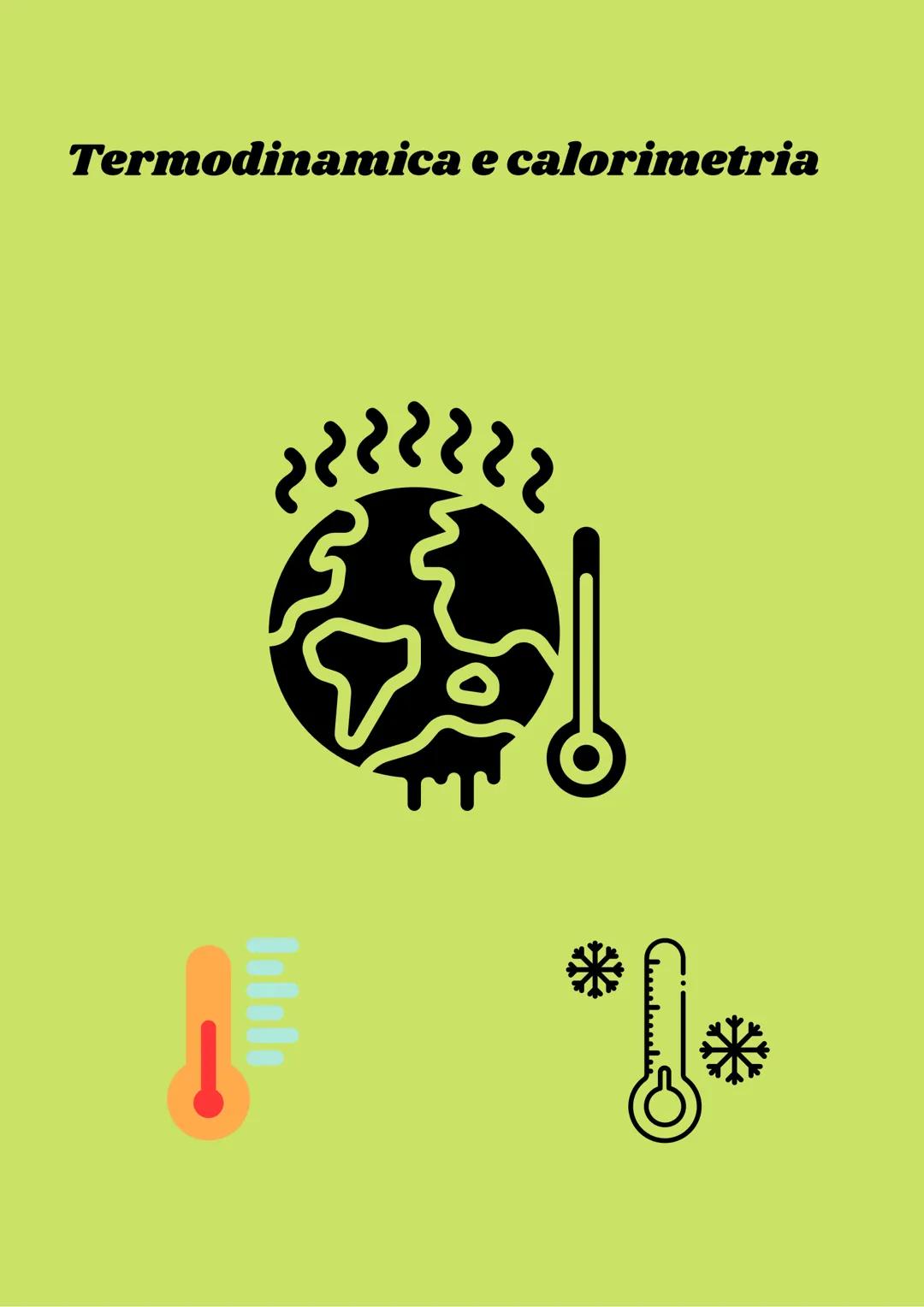 
<p>Prima di iniziare dobbiamo definire la temperatura e il calore:</p>
<ul>
<li>La Temperatura è un indice dello stato di agitazione termic