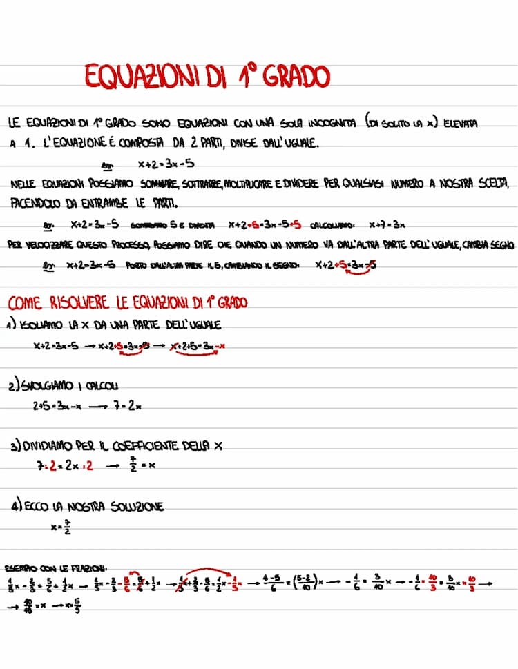 Know Equazioni di 1° grado thumbnail