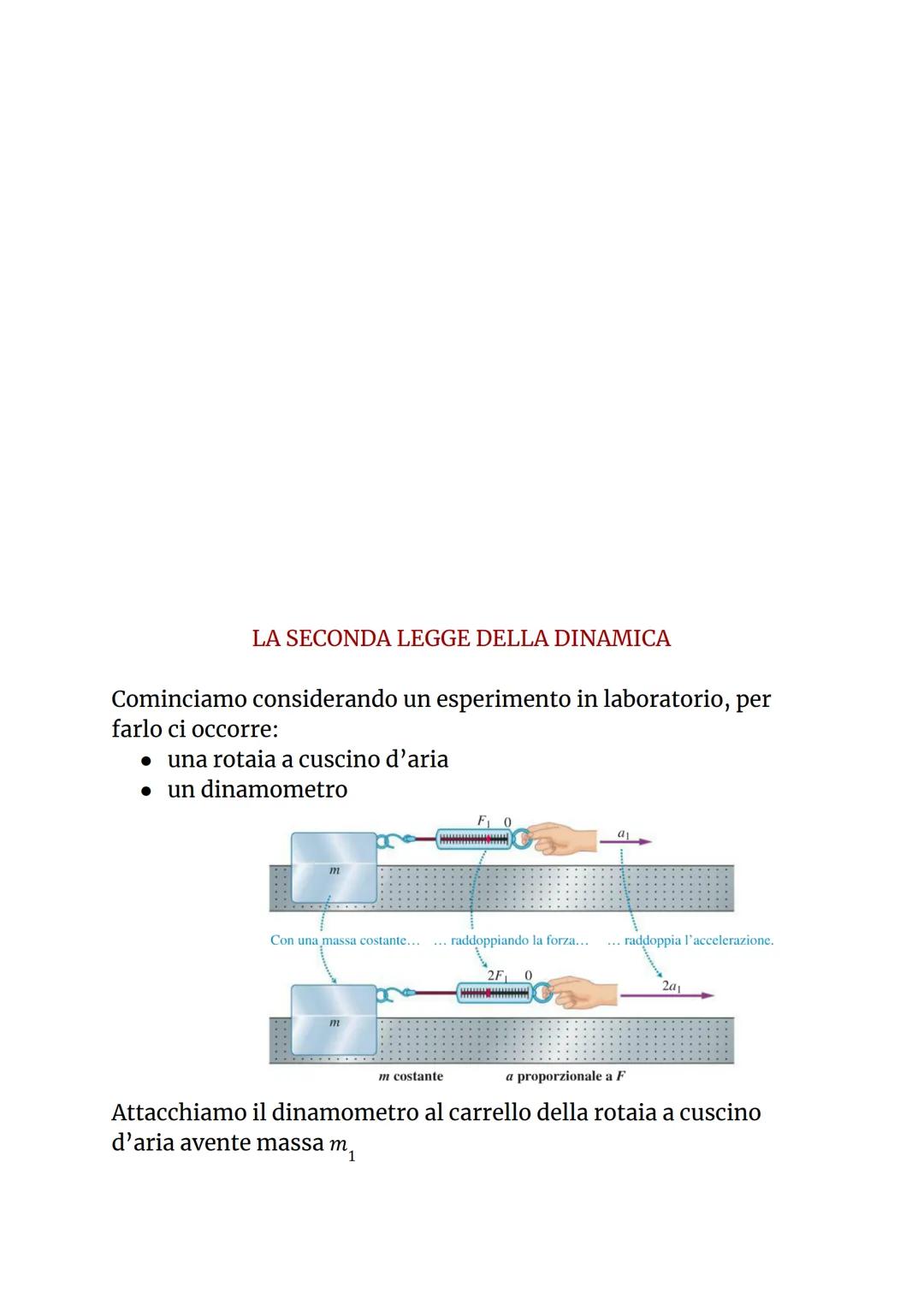 LE LEGGI DELLA DINAMICA
INTRODUZIONE
DINAMICA ->
parte della meccanica che si occupa di studiare le cause del moto
dei corpi, cioè che si oc
