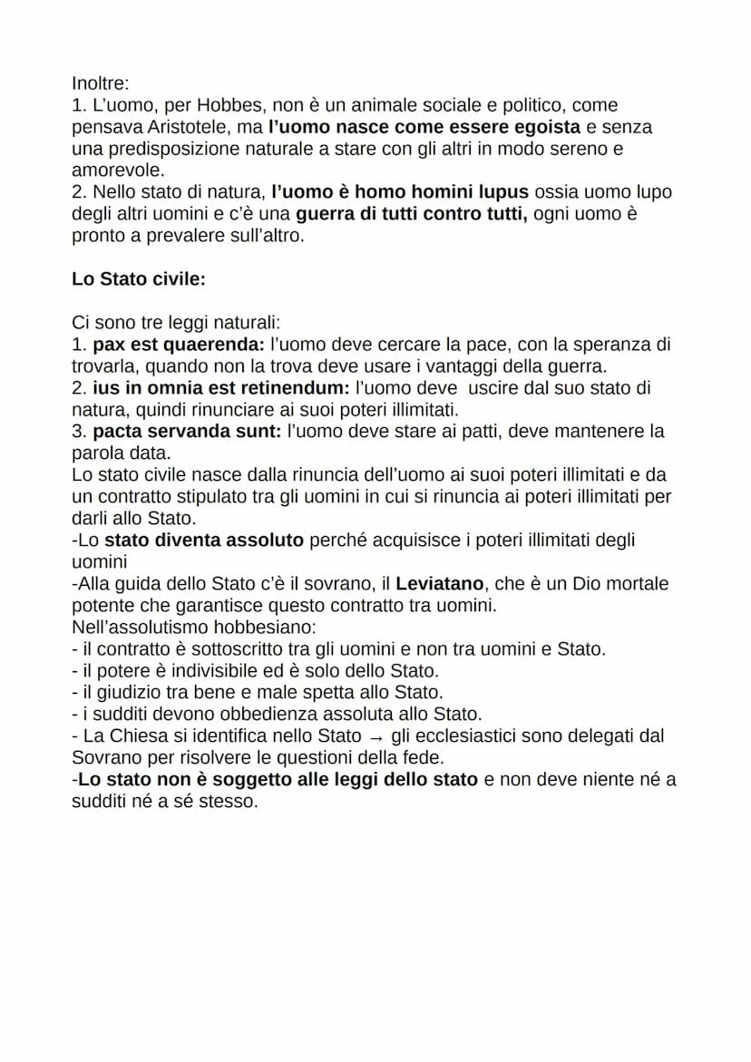 THOMAS HOBBES
Vita e opere:
-Thomas Hobbes nasce il 5 aprile del 1588 in Inghilterra.
-Studia a Oxford e viaggia moltissimo nella sua vita, 