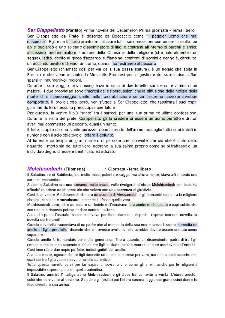 Know Riassunti Novelle Decameron  thumbnail