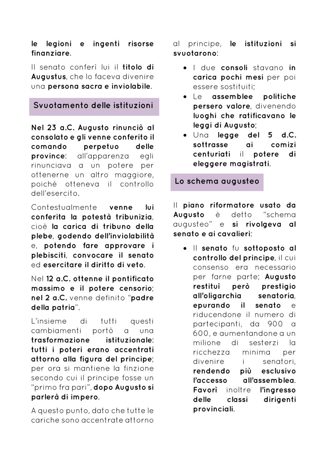L'ASCESA DI OTTAVIANO
L'assassinio di Cesare non salvò
le istituzione repubblicane ma
aprì una fase di caos e scontri
civili che si sarebber