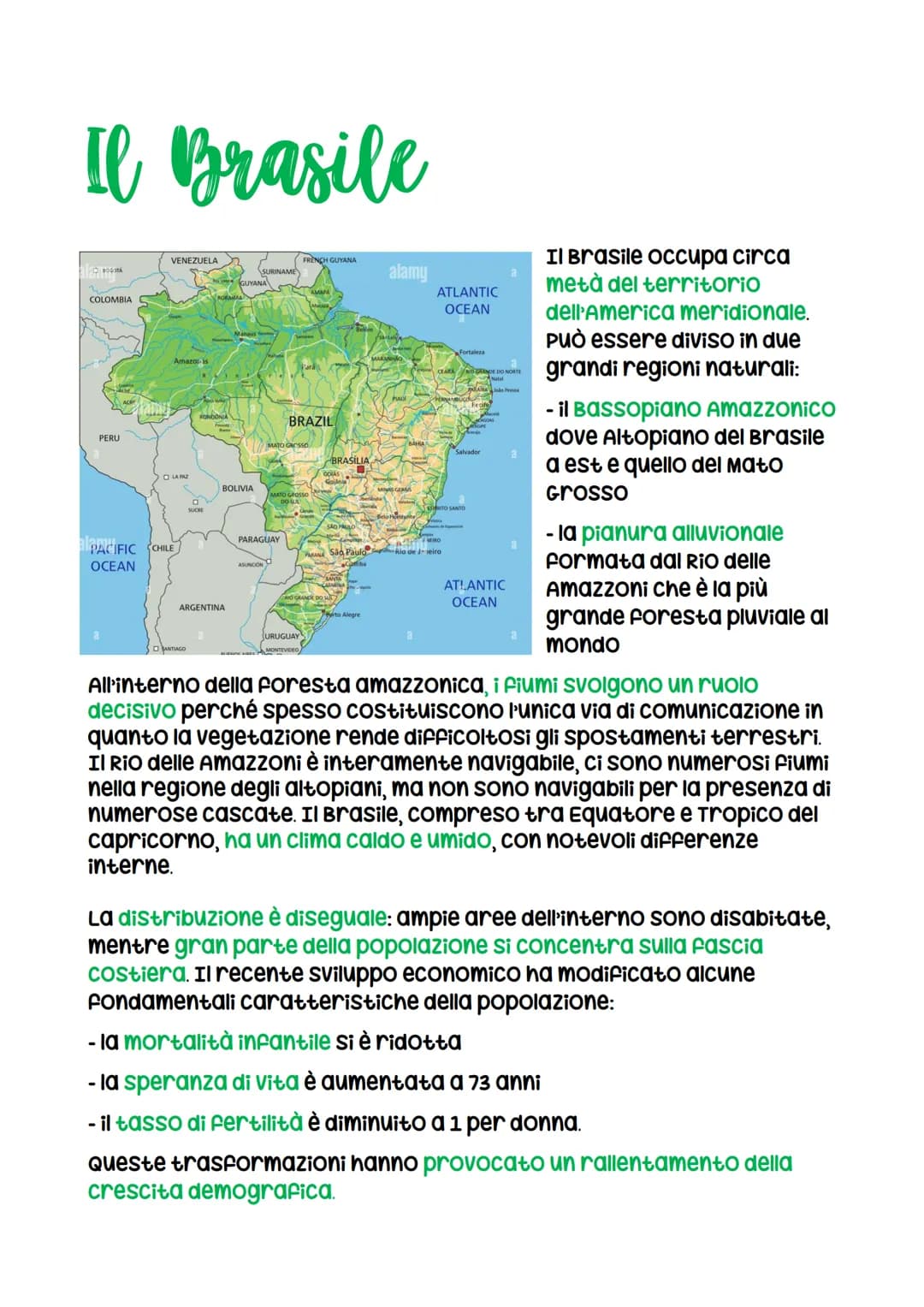 Il Brasile
8043A
COLOMBIA
PERU
Corp
VENEZUELA
Amazol is
□ LA PAZ
PACIFIC CHILE
OCEAN
0
SUCRE
Re
SURINAME
GUYANA
BOLIVIA
ARGENTINA
PARAGUAY
A
