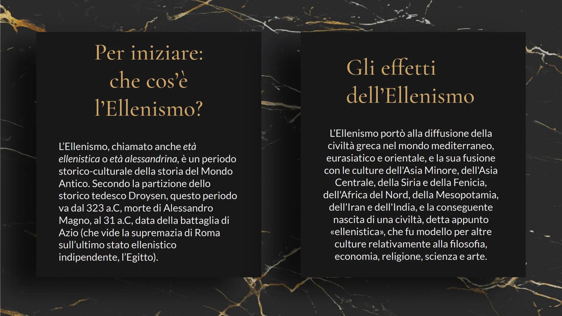 L'epicureismo
"Mai si è troppo giovani o troppo vecchi per la
conoscenza della felicità. A qualsiasi età è bello
occuparsi del benessere del