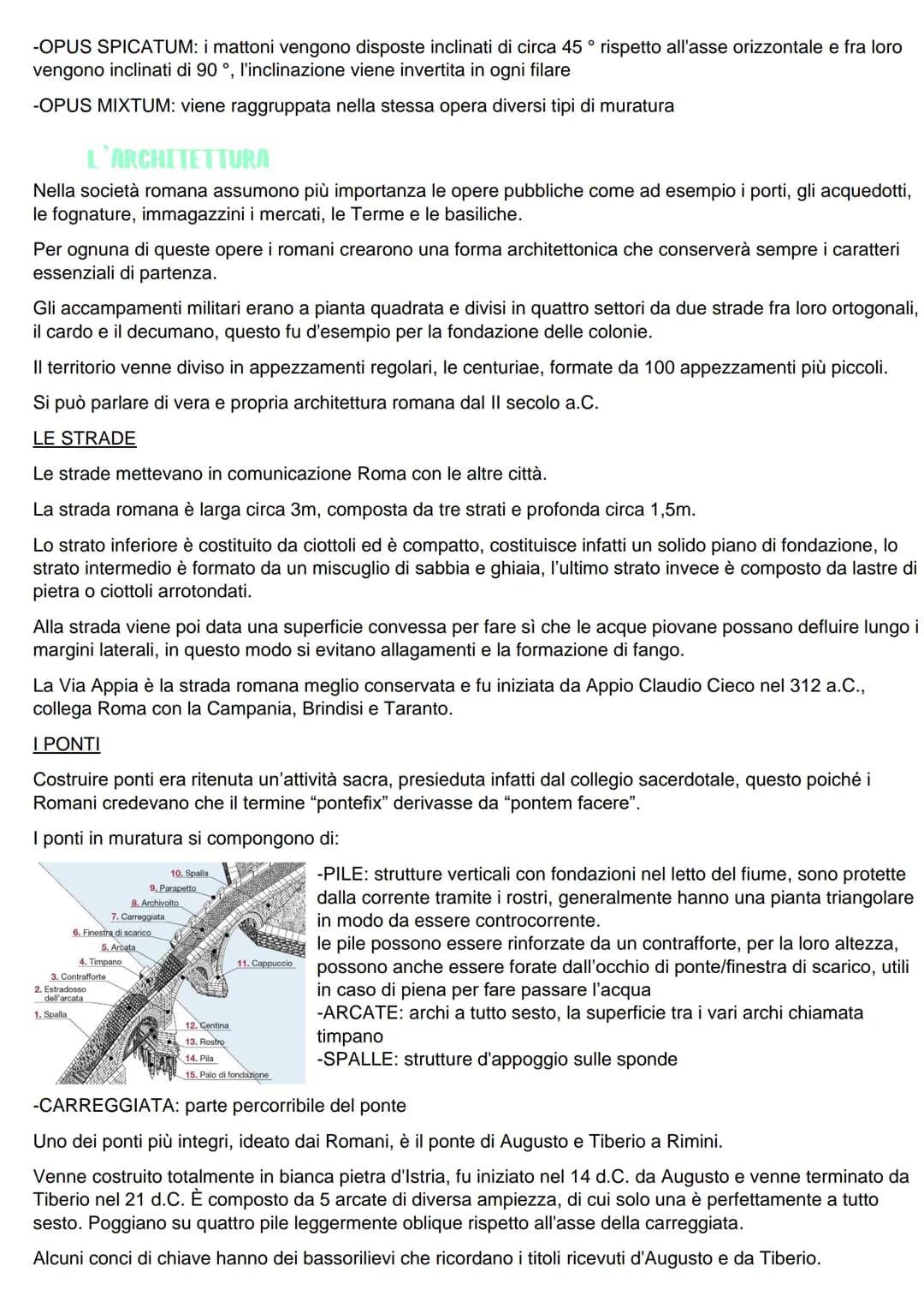 ROMA
I ROMANI E L'ARTE
L'arte romana è identificabile dall'età imperiale in poi, questo perché i romani erano più interessati alle
questioni