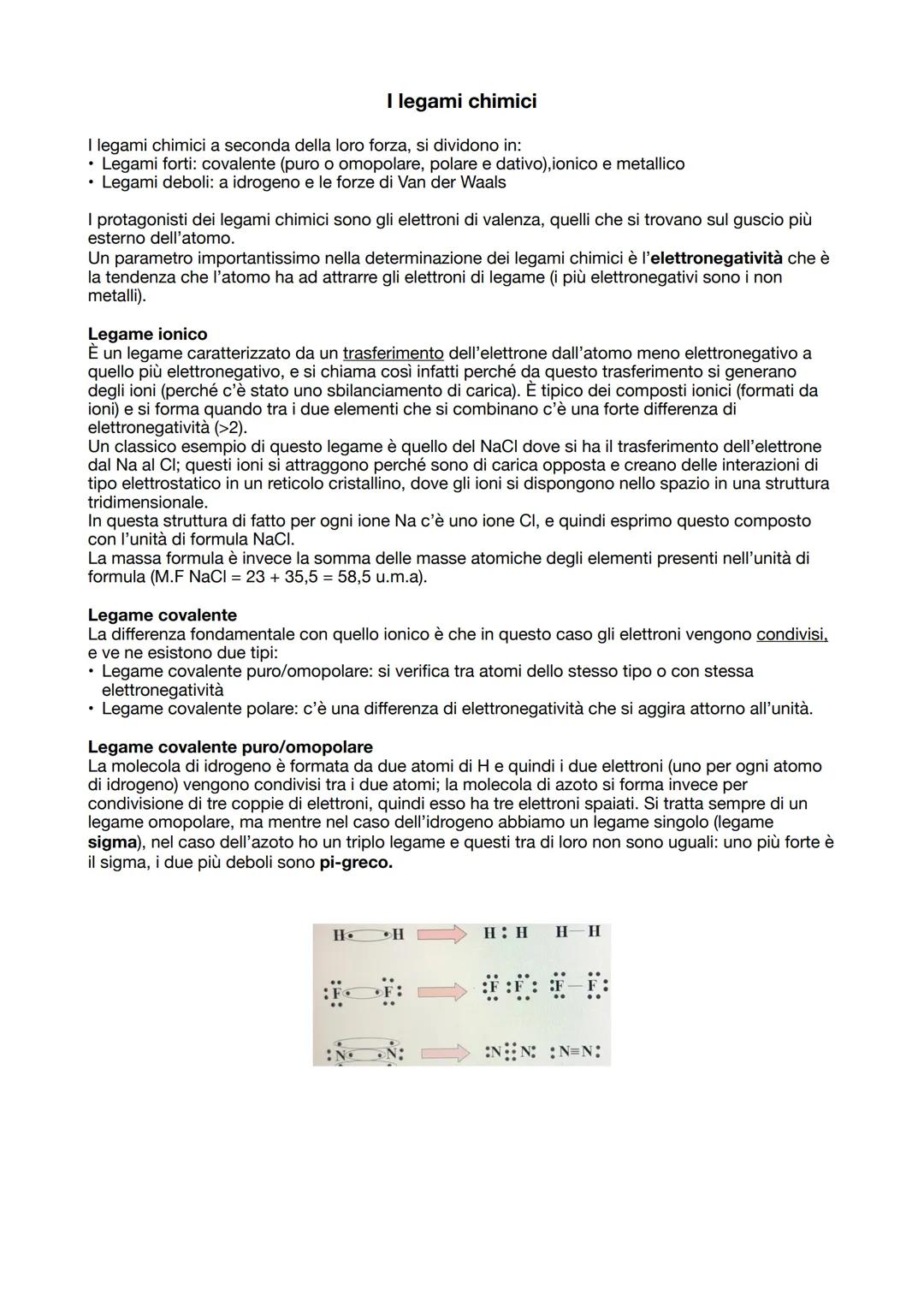 La funzione delle biomolecole dipende dalla loro struttura
L'atomo è la più piccola porzione di un elemento, di cui ne conserva le caratteri