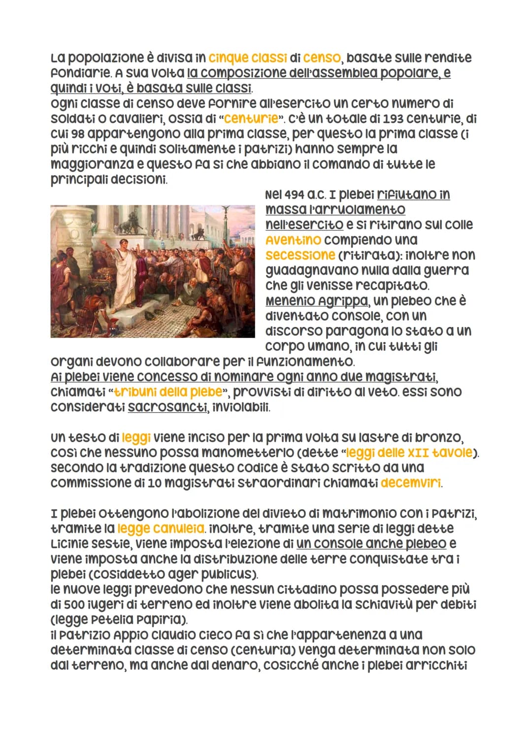 La Res Publica
la nascita:
secondo la tradizione, i re etruschi
sarebbero stati cacciati da Roma a
seguito della violenza commessa da
sesto 