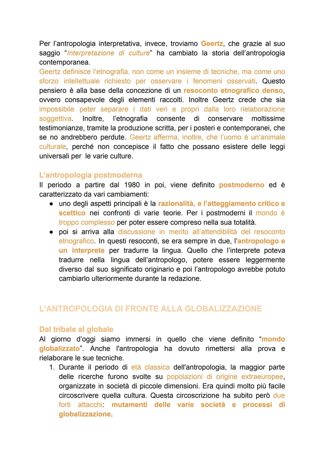 L'ANTROPOLOGIA DEL SECONDO NOVECENTO
Il neoevoluzionismo
Nella seconda metà del Novecento si assiste ad una ripresa
dell'evoluzionismo, ovve