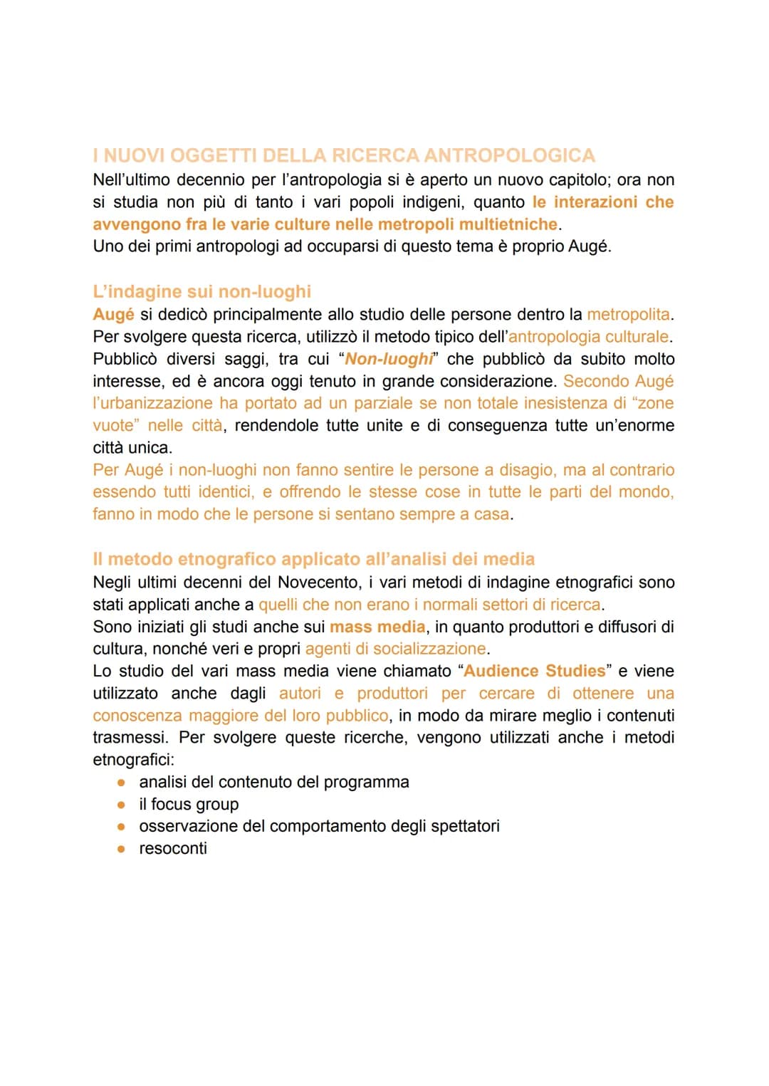 L'ANTROPOLOGIA DEL SECONDO NOVECENTO
Il neoevoluzionismo
Nella seconda metà del Novecento si assiste ad una ripresa
dell'evoluzionismo, ovve