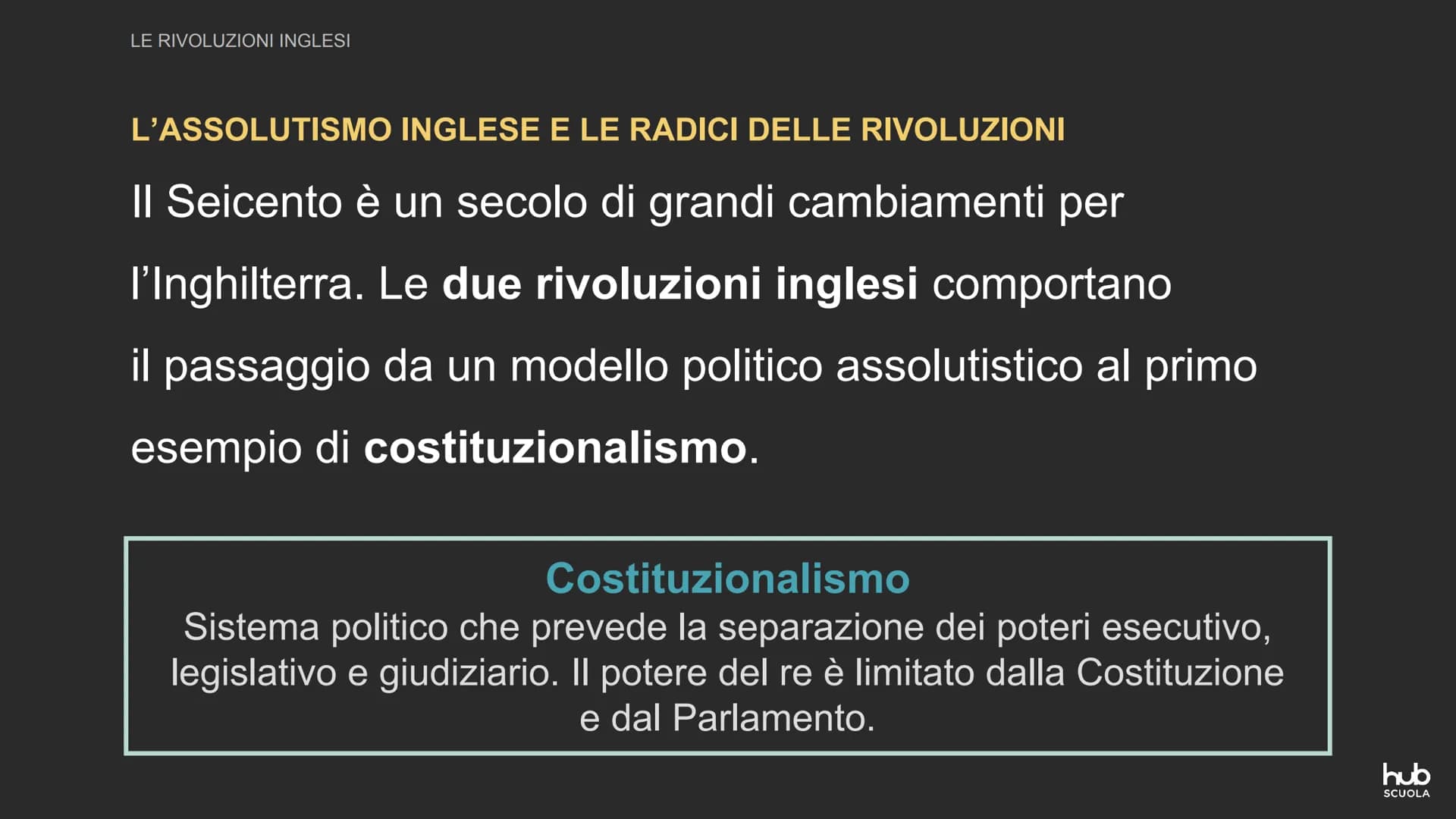 Le rivoluzioni inglesi
CANNO
MI LE RIVOLUZIONI INGLESI
L'ASSOLUTISMO INGLESE E LE RADICI DELLE RIVOLUZIONI
Il Seicento è un secolo di grandi