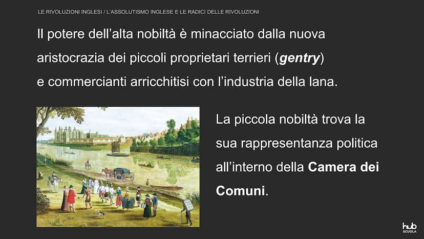 Le rivoluzioni inglesi
CANNO
MI LE RIVOLUZIONI INGLESI
L'ASSOLUTISMO INGLESE E LE RADICI DELLE RIVOLUZIONI
Il Seicento è un secolo di grandi