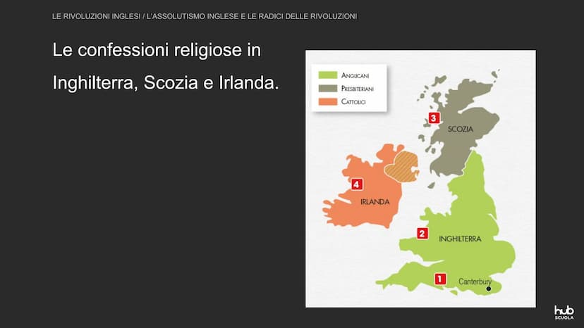 Le rivoluzioni inglesi
CANNO
MI LE RIVOLUZIONI INGLESI
L'ASSOLUTISMO INGLESE E LE RADICI DELLE RIVOLUZIONI
Il Seicento è un secolo di grandi