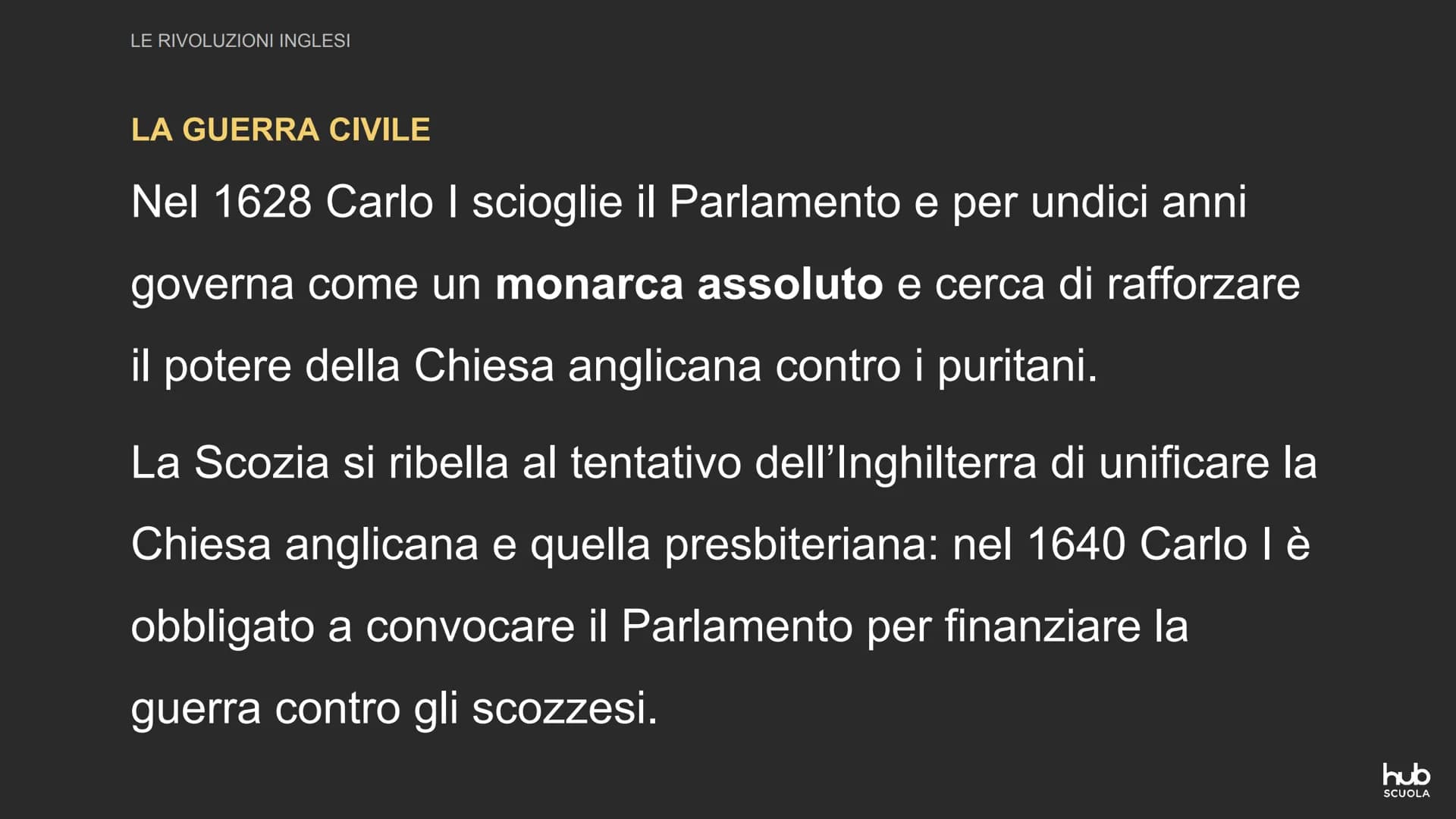 Le rivoluzioni inglesi
CANNO
MI LE RIVOLUZIONI INGLESI
L'ASSOLUTISMO INGLESE E LE RADICI DELLE RIVOLUZIONI
Il Seicento è un secolo di grandi