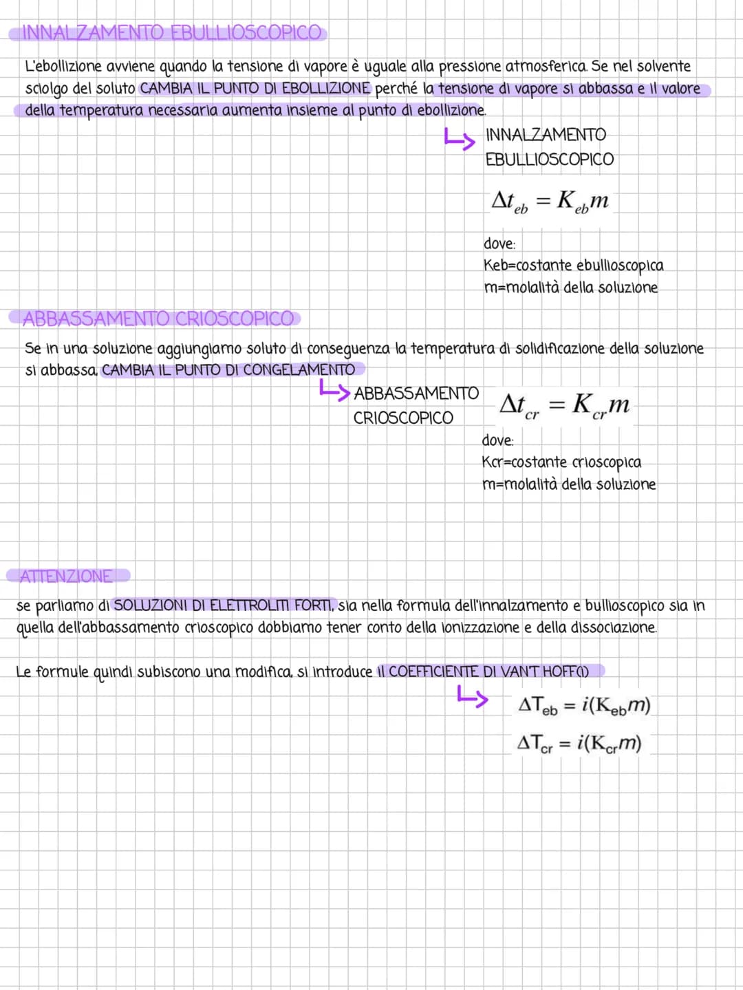 LE SOLUZIONI
Le soluzioni sono MISCUGLI OMOGENI formato da due o più fasi. I componenti di una soluzione sono il
SOLVENTE (quantità maggiore