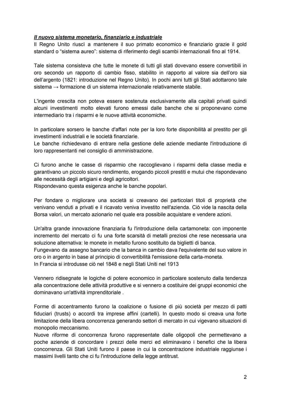 CAPITOLO 13: la Seconda rivoluzione industriale, la borghesia e il proletariato
La seconda fase dell'industrializzazione
Dal 1870 fino ai pr