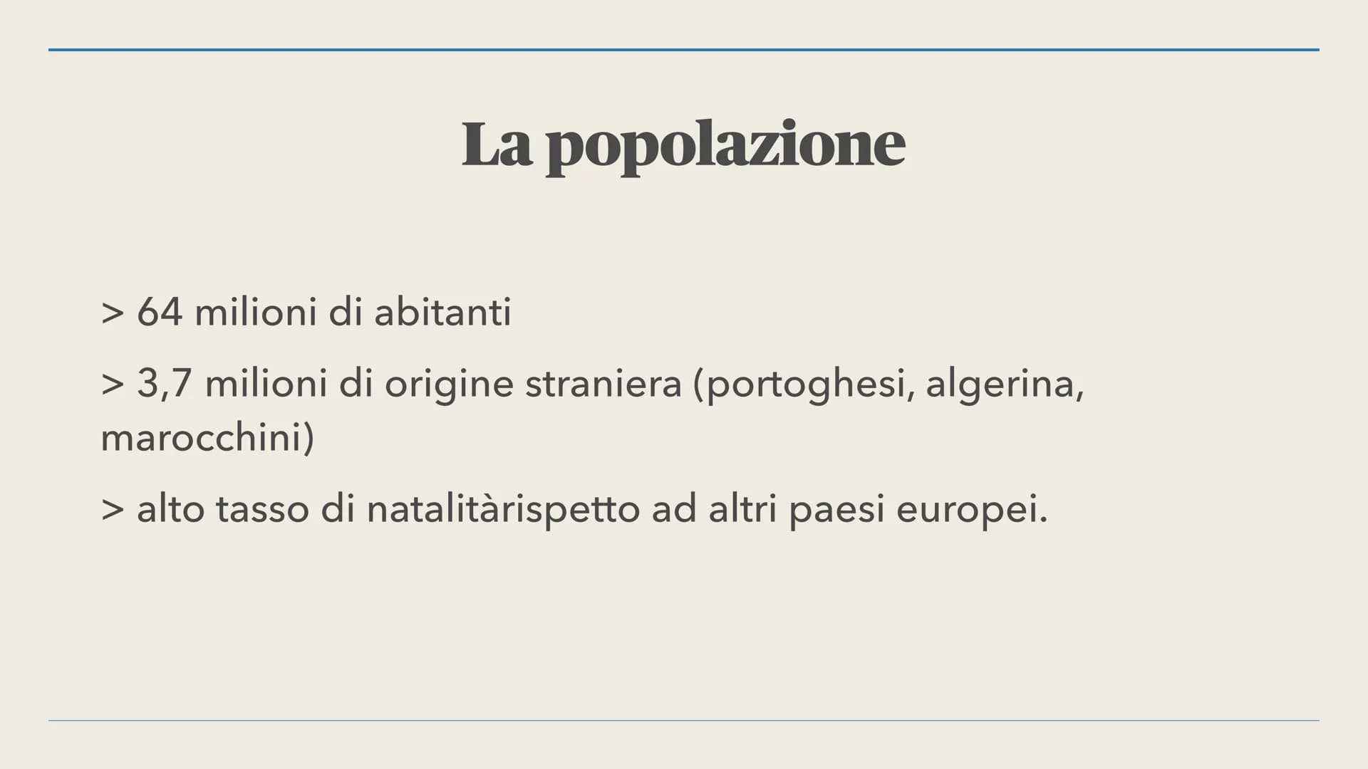 
<h2 id="aspettipoliticiegeografici">Aspetti politici e geografici</h2>
<p>La Francia è una repubblica semipresidenziale situata nell'Europa