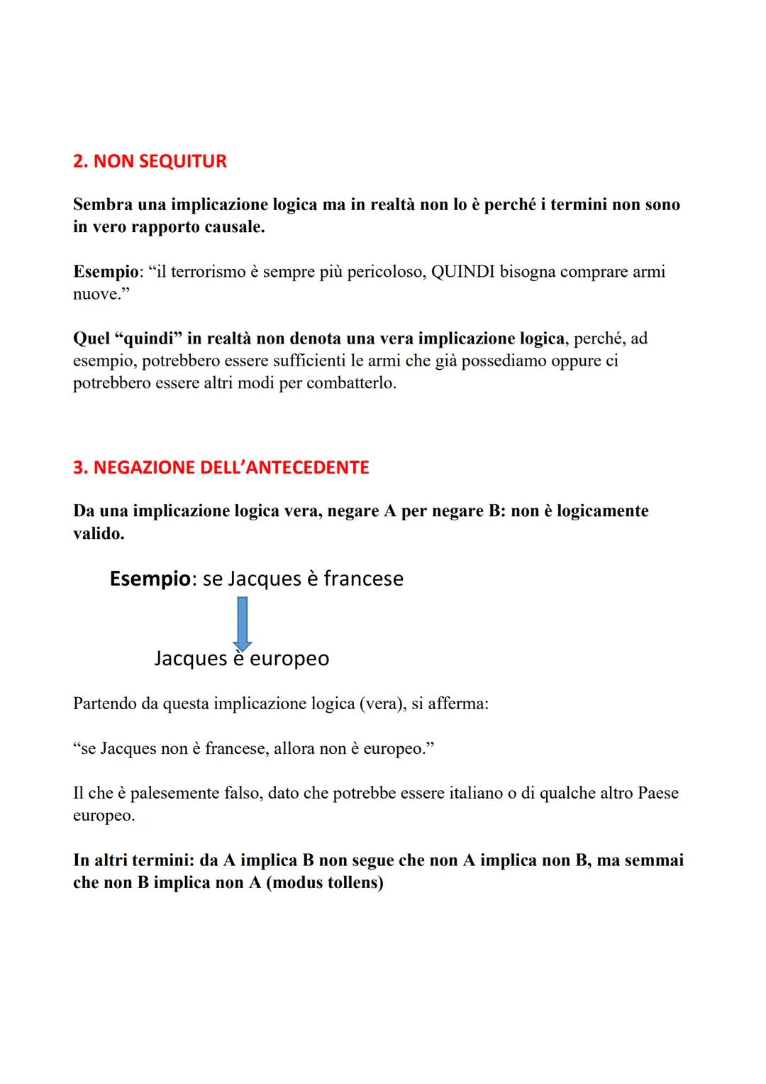ELEMENTI BASE DI
LOGICA
Quando eseguiamo un ragionamento logico, partiamo da una o più premesse
che, SE sono vere e SE il ragionamento è cor