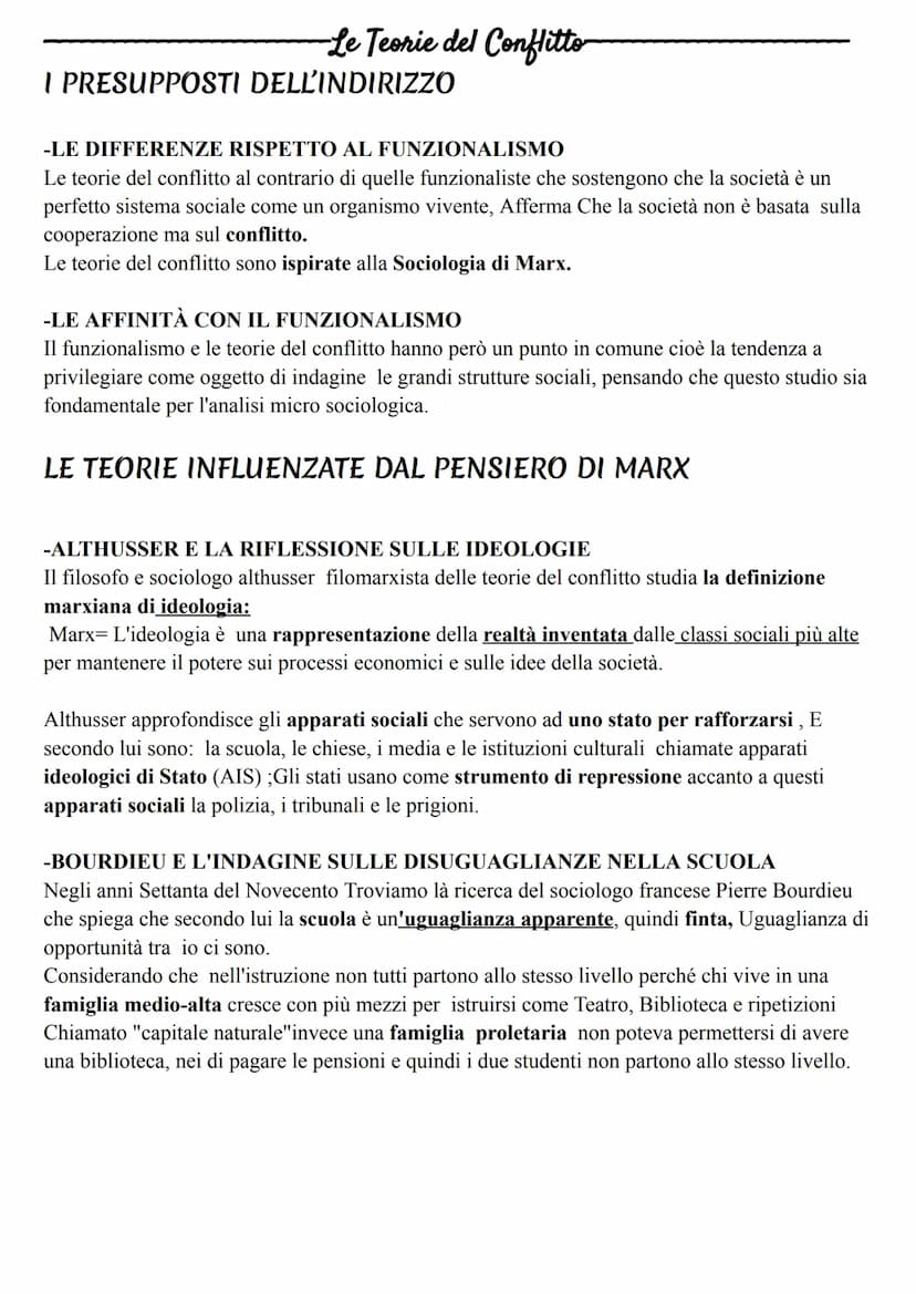 -H Funzionalismo
LA CONCEZIONE DELLA SOCIETÀ
Funzionalismo se un elemento esiste è perché ha uno specifico dovere o funzione.
Nel funzionali