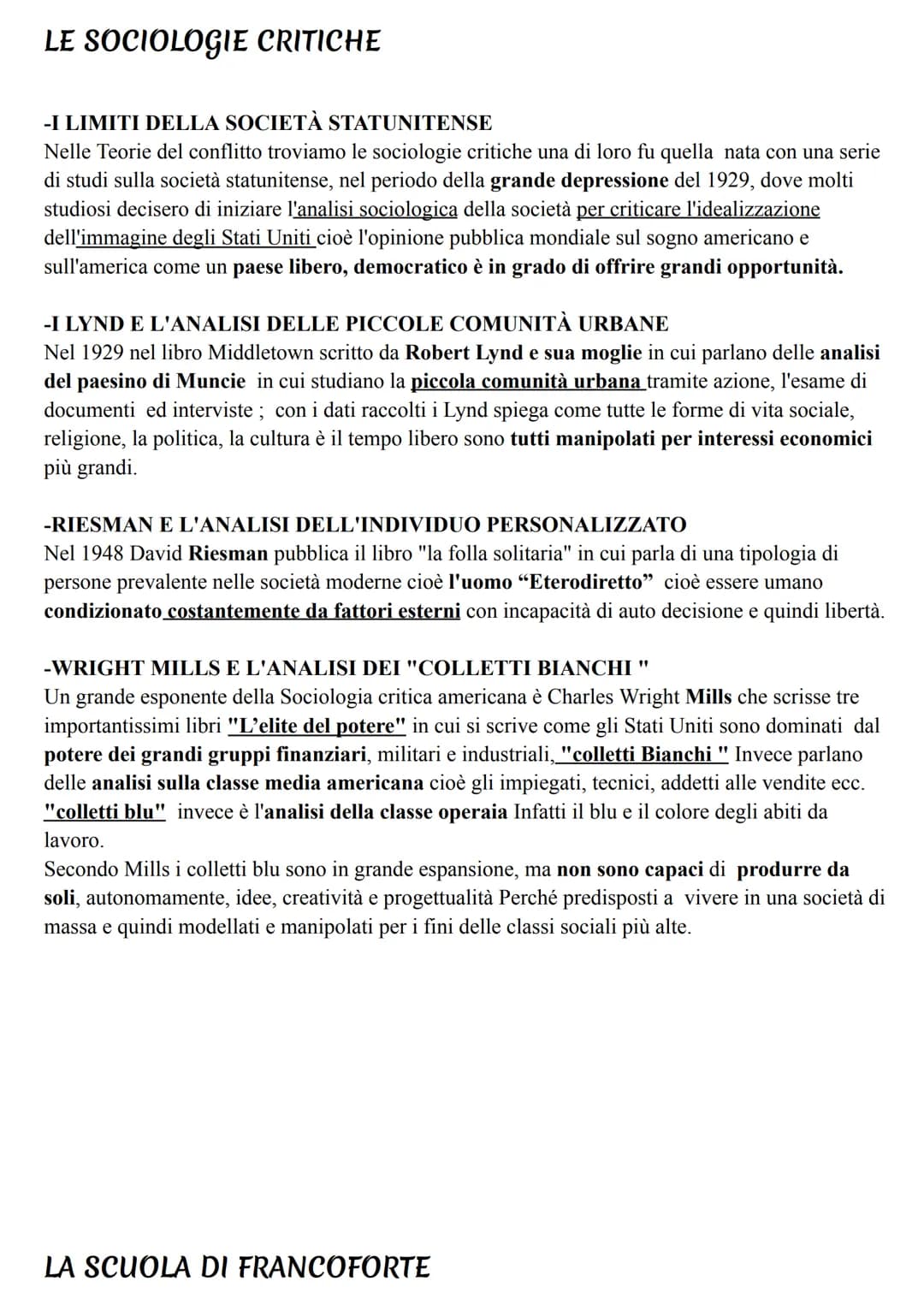 -H Funzionalismo
LA CONCEZIONE DELLA SOCIETÀ
Funzionalismo se un elemento esiste è perché ha uno specifico dovere o funzione.
Nel funzionali