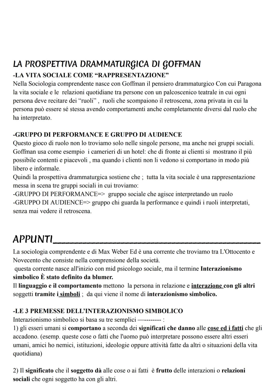 -H Funzionalismo
LA CONCEZIONE DELLA SOCIETÀ
Funzionalismo se un elemento esiste è perché ha uno specifico dovere o funzione.
Nel funzionali